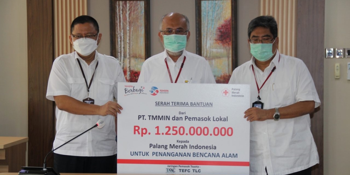 Toyota have delivered donation to PMI - Business Profesional Portal