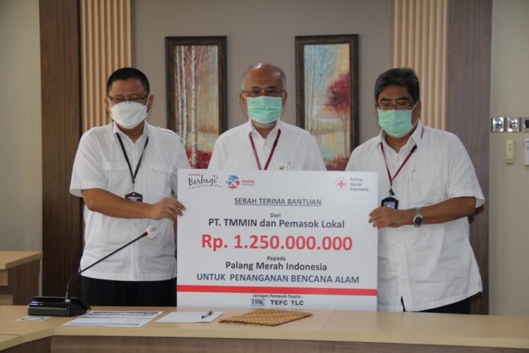 Toyota have delivered donation to PMI - Business Profesional Portal