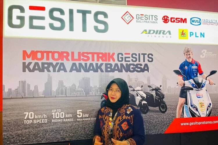 Indonesia’s electric motorcycle Gesits, standouts during IIMS 2022