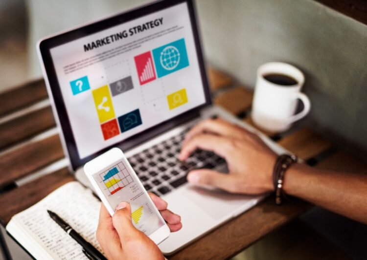 Digital Marketing Strategy, illustration from freepik