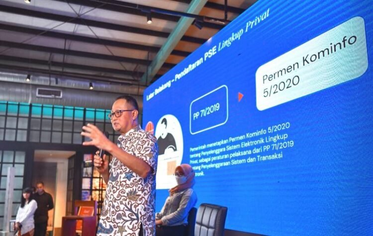The Director General of Informatics Applications, Ministry of Communication and Information Technology, Indonesia Semuel Abrijani Pangerapan