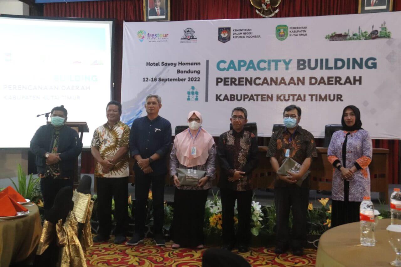 The opening of capacity building activity organized by the Government of East Kutai Regency (12/09).