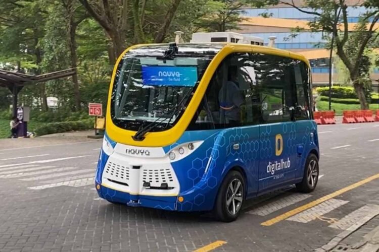autonomous electric vehicle