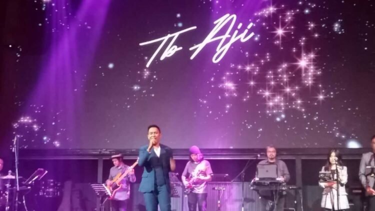 TB Aji sing his new single 'Simpan Hati'