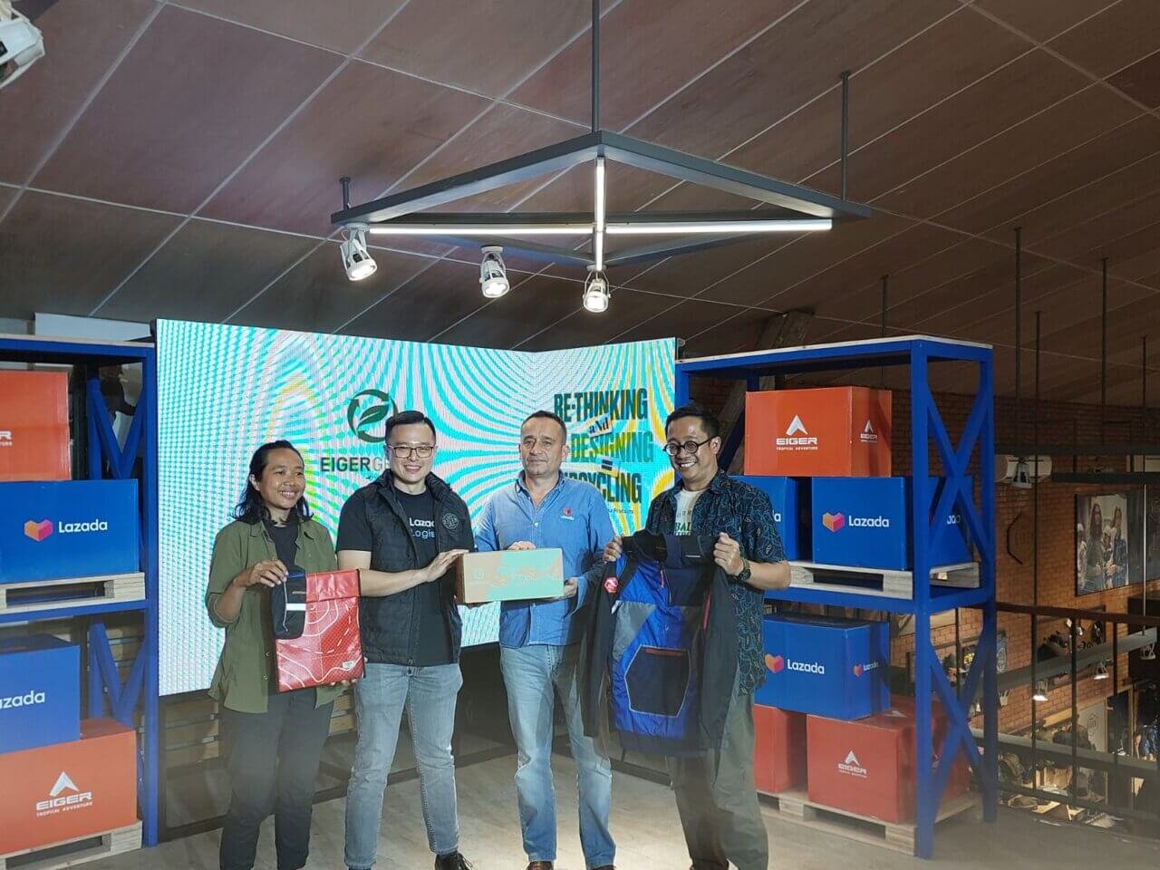 Eiger x Lazada