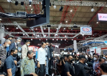President Joko Widodo at IIMS 2023
