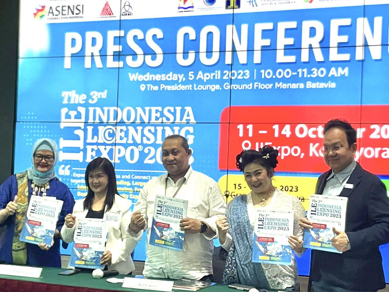 Press Conference of Indonesia Licensing Expo 2023