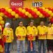 The opening of IM3 outlets in JL. Pemuda, East Jakarta