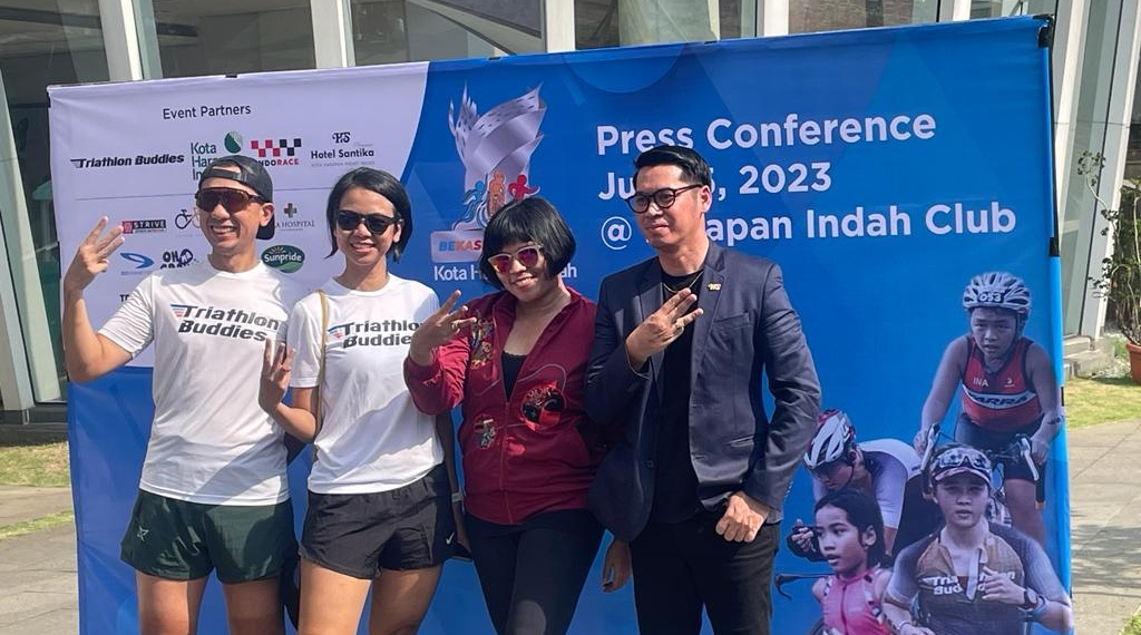 Damai Putra Group together with Triathlon Buddies hold fun Triathlon Race