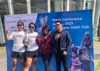 Damai Putra Group together with Triathlon Buddies hold fun Triathlon Race
