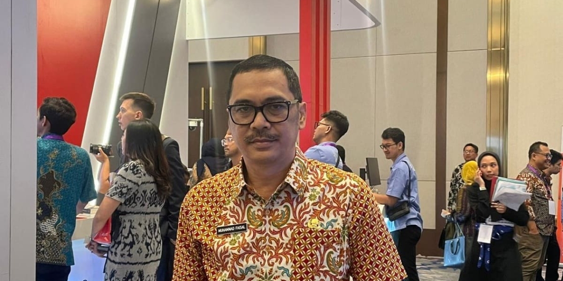 head of the east kalimantan communication and informatics dept (diskominfo) muhammad faisal
