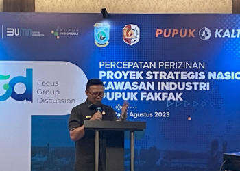 Fakfak Govt discuss the acceleration of National Strategic Program, Fakfak Fertilizer Industrial area