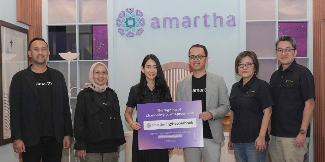 superbank and amartha strategic partnership