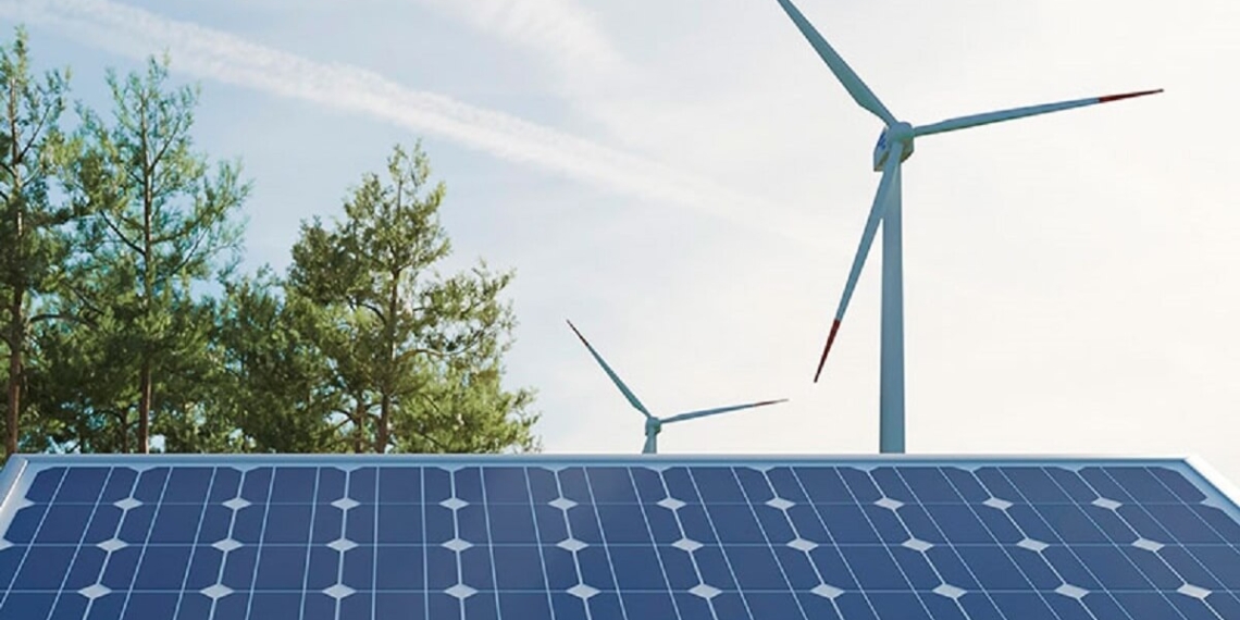 solar and onshore wind project by vena energy