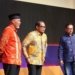 (Yellow Batik) Kasmidi Bulang, Vice Regent of East Kutai and Perhiptani's treasurer
