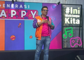 SVP Head of National Sales Tri Chandra Pradyot Singh, during the press conference of Generasi Happy festival