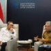(left) Trade Minster Zulkifli 'Zulhas' Hasan discussed with the representative of AB3O
