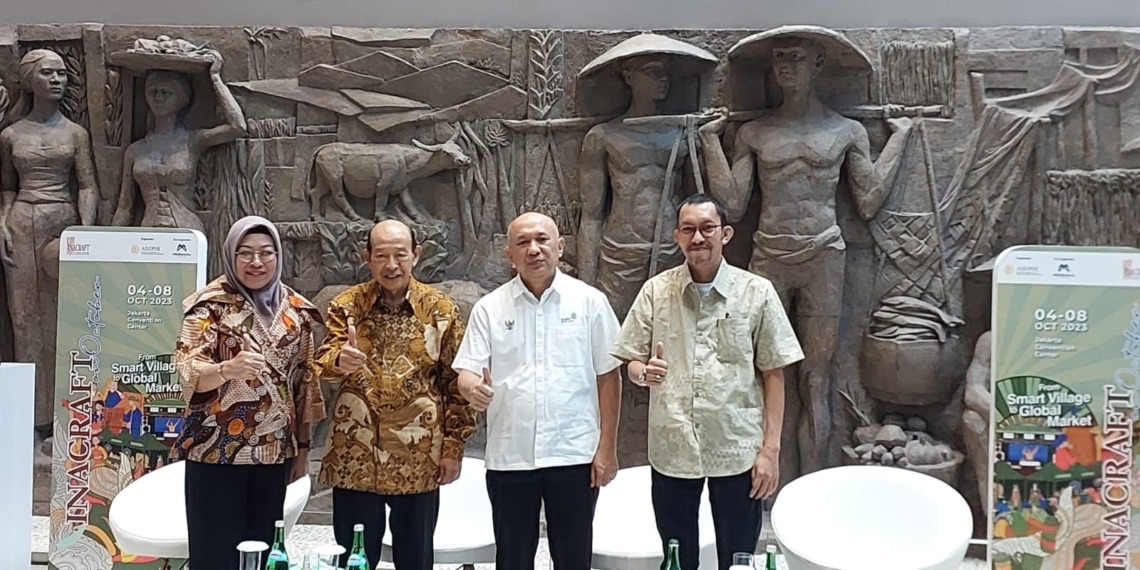 Press Conference of Inacraft on October 2023 at Sarinah Jakarta