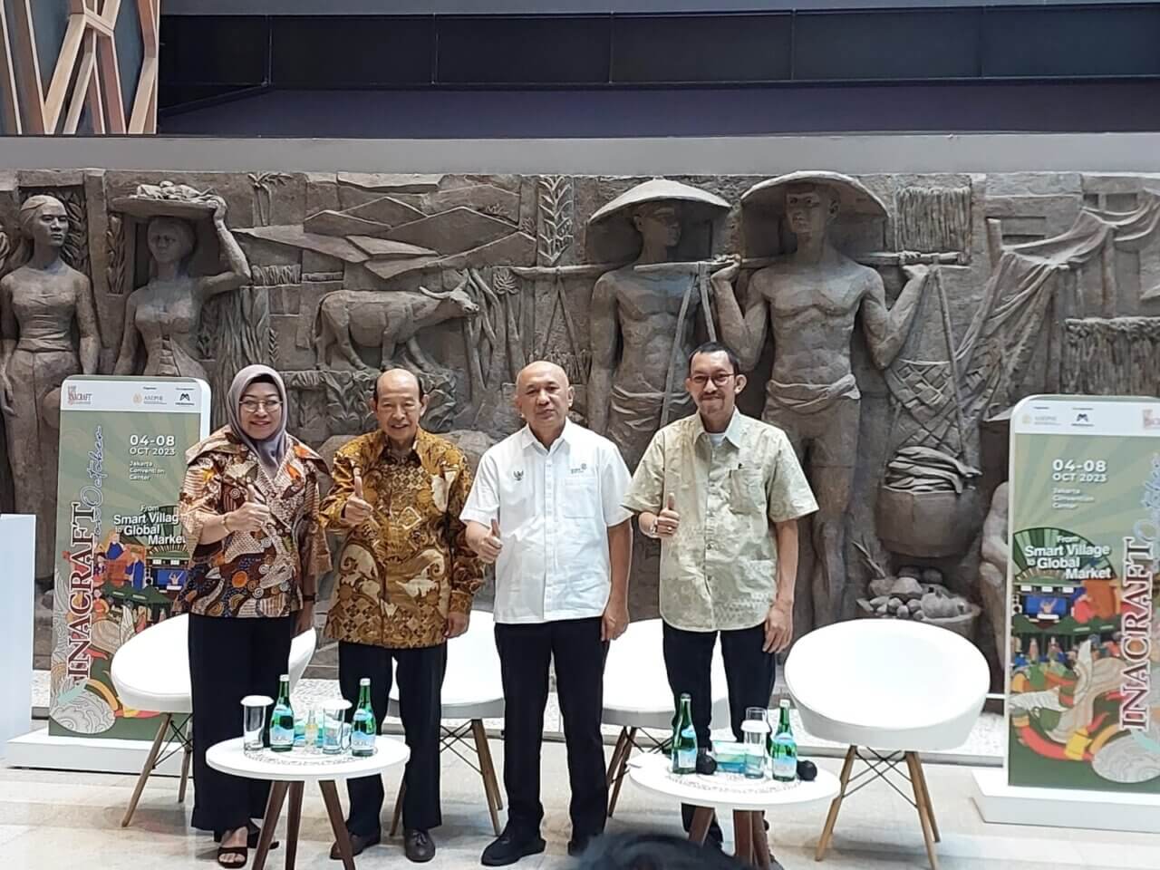 Press Conference of Inacraft on October 2023 at Sarinah Jakarta