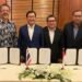 MoU signing by BEI, Bursa Malaysia, and SET on the sidelines of the 36th ASEAN Exchanges CEOs Meeting in Bangkok