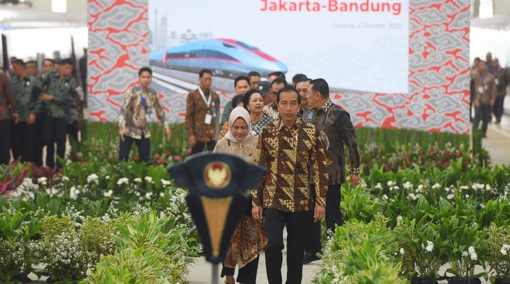 The Launch of indonesia's high-speed railway WHOOSH