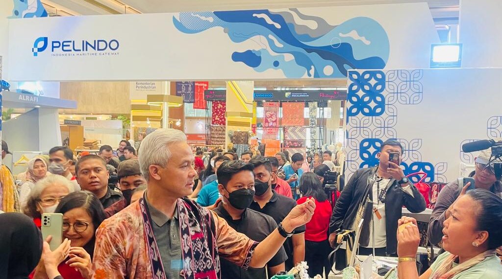 Ganjar Pranowo visited Inacraft on October 2023 on Saturday (10/07)
