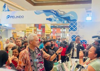 Ganjar Pranowo visited Inacraft on October 2023 on Saturday (10/07)