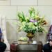 Akmal Malik, East Kalimantan Acting Governor (left) and West Kutai Regent FX Yapan in Samarinda (10/17). Image: West Kutai Regency Prokopim business news