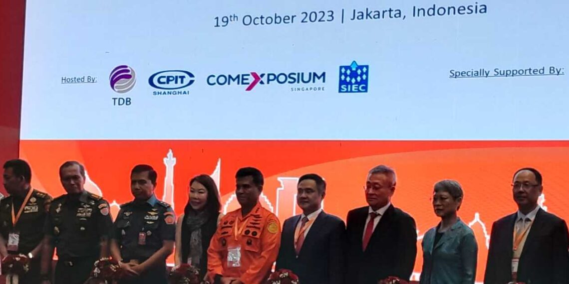 The opening ceremony of EDRR Indonesia 2023 at JIExpo (10/19). business news