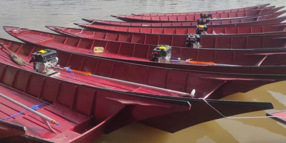 Illustration of ketinting boat. Image: West Kutai Fisheries Dept business news