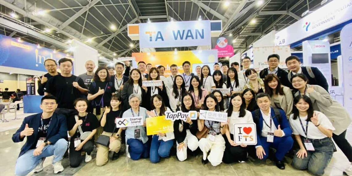 Taiwanese FinTech exhibition delegation at SFF 2023
