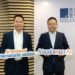 HKBNES launches AegisConnect AI, powered by Palo Alto Networks, to address the surging cybersecurity needs in the commercial sector. From left: Wickie Fung, Managing Director, Hong Kong & Greater Bay Area of Palo Alto Networks; William Ho, HKBN Co-Owner and CEO, Enterprise Solutions