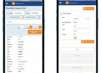 ChopChop Quote mobile application developed in just three months using the OutSystems high-performance low-code platform.