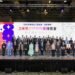 The officiating guests took group photo with all supporting units on stage.