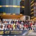 Sands China Ltd. President Dr. Wilfred Wong, company executives and other team members experience the exciting atmosphere of the 70th Macau Grand Prix Nov. 15. Sands China was a major sponsor of this year’s event.