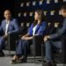 Ernest Cu, Globe Group President and CEO, speaks about raising unicorns in a panel discussion at the Singapore Fintech Festival, November 15, 2023. Beside him is Martha Sazon, President and CEO of Globe affiliate GCash, the country’s No. 1 Finance App and only double unicorn. (Photo via SFF)