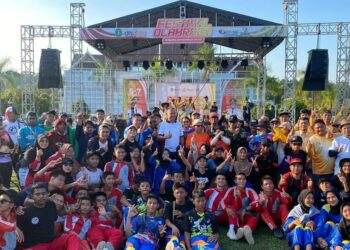 Traditional Sports and Recreation Festival 2023 in East Kutai. Image: East Kutai Communication and Informatics Dept. business news