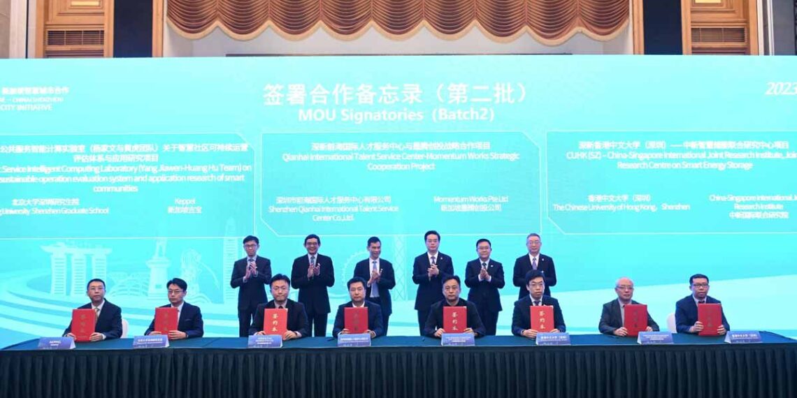 Singapore and Shenzhen Drive Smart City Collaboration with 14 New Projects