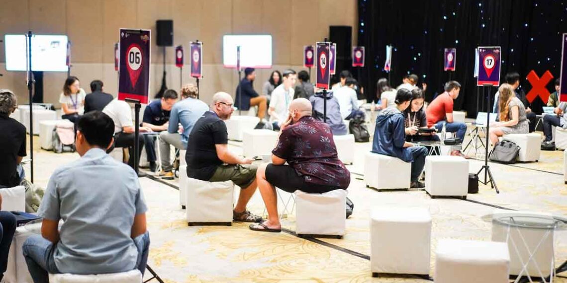 IGDX Business Matchmaking Area with more than 800 meetings achieved in 2 days.