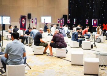 IGDX Business Matchmaking Area with more than 800 meetings achieved in 2 days.