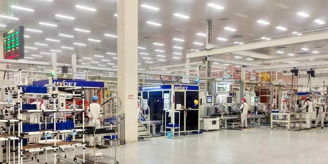 Comau-Hycet Assembly Test Line