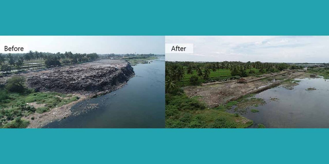Erode – Vairapalayam Dumpsite Reclamation Project, Tamil Nadu, India