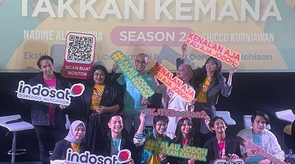The premier show of "Kalau Jodoh Takkan Kemana" Season 2 supported by Indosat Ooredoo Hutchison