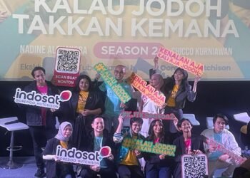 The premier show of "Kalau Jodoh Takkan Kemana" Season 2 supported by Indosat Ooredoo Hutchison