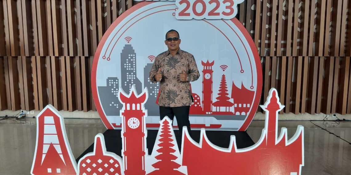 Head of Indragiri Hilir during Smart City 2023