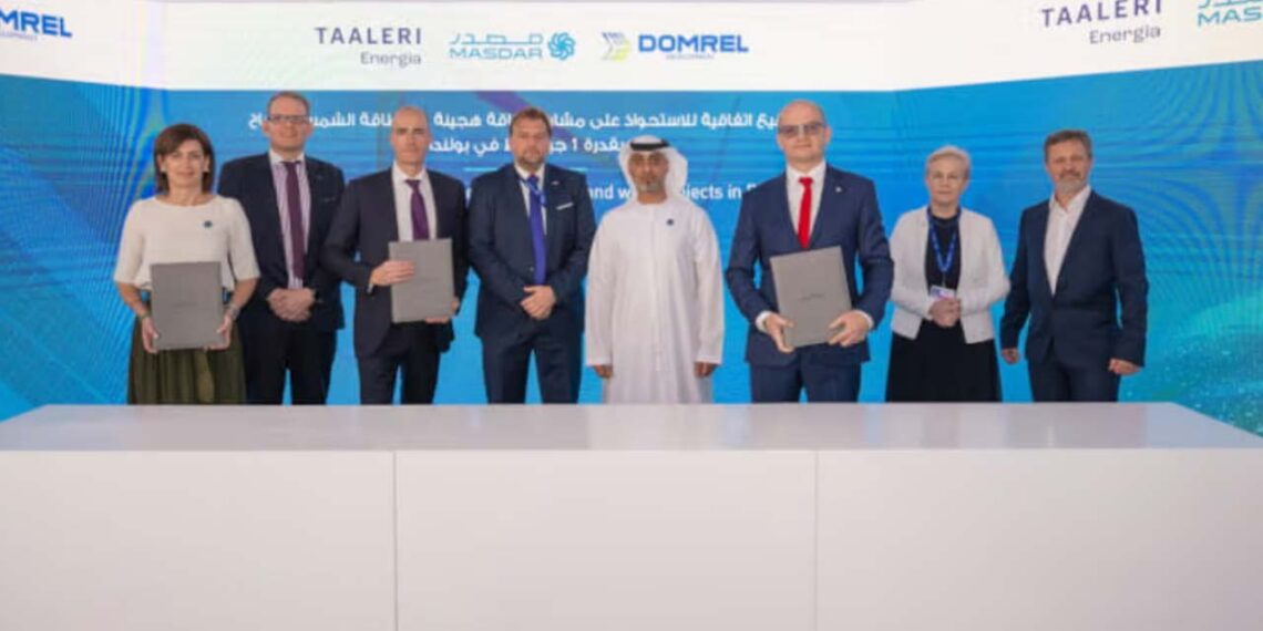 Masdar Expands European presence with Acquisition of 1GW Renewable Portfolio in Poland