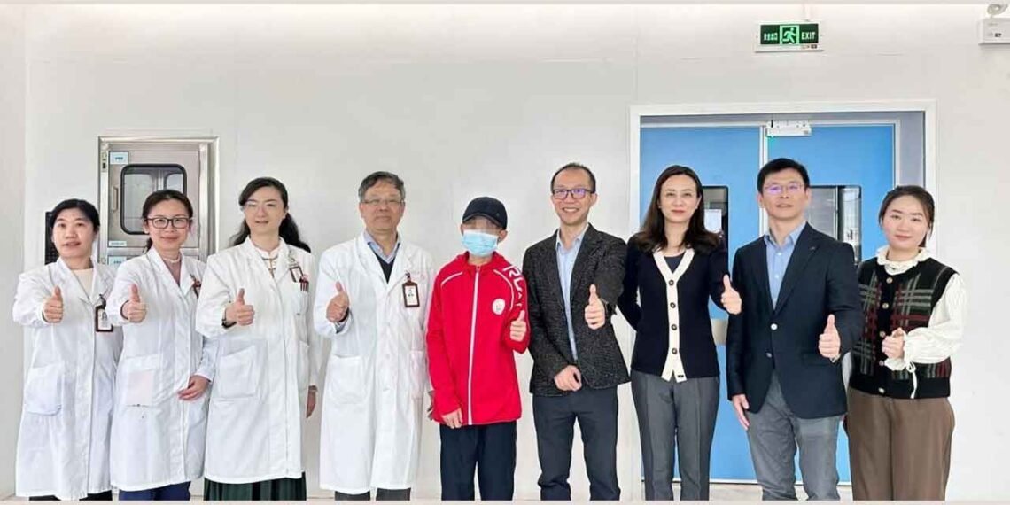 The world's first β-thalassemia patient who received base editing therapy (Correctseq's CS-101) has been two months free from transfusion and has resumed normal life.