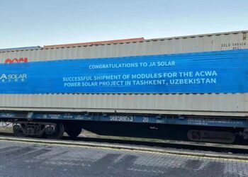 JA Solar Successfully Completes the Shipment of All n-type Modules for the ACWA Power Solar Project in Tashkent, Uzbekistan