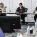 (Left to right) Kominfo Minister Budi Arie, SOE Minister Erick Tohir, and PANRB Minister Abdullah Azwar discussed plan to create GovTech National Portal