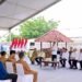President of Republic Indonesia, Joko ‘Jokowi’ Widodo in his meeting with all village headmen of the Serang Regency in Margagiri Village, Serang Regency, Banten Province.